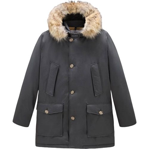 Giubbotto Arctic Parka in Ramar Cloth con pelliccia - WOOLRICH - Modalova