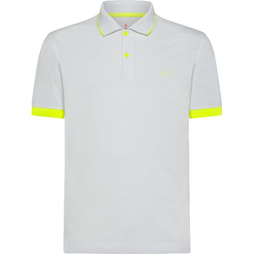 SUN 68 Polo big stripes fluo - SUN 68 - Modalova