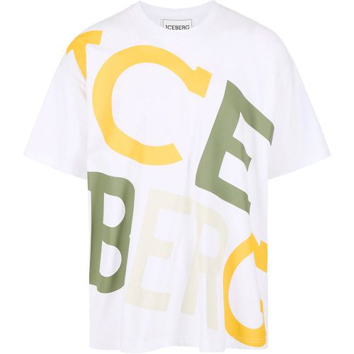ICEBERG T-shirt over con stampa - ICEBERG - Modalova