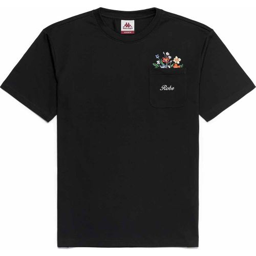 T-Shirt Yaap Robe Di Noir Unisexe - Kappa - Modalova