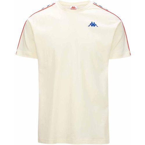 T-shirt 222 Banda Coen Slim Blanc - Kappa - Modalova