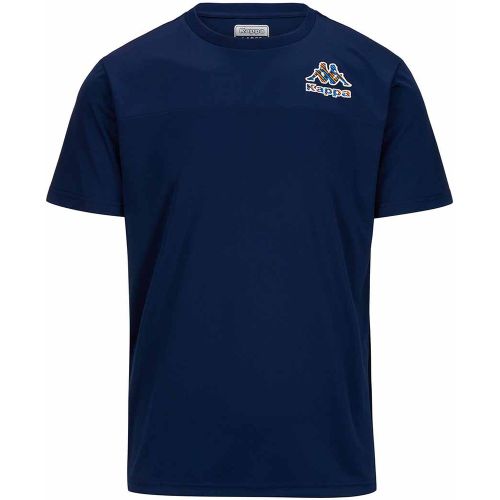T-Shirt Logo Fabio Bleu Homme - Kappa - Modalova