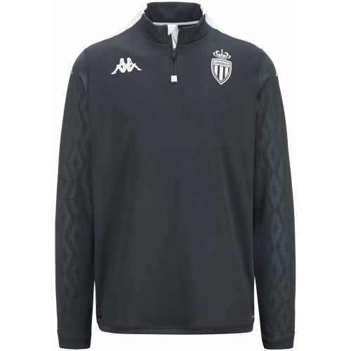 Sweatshirt Ablas Pro 8 AS Monaco 24/25 Gris Enfant - Kappa - Modalova