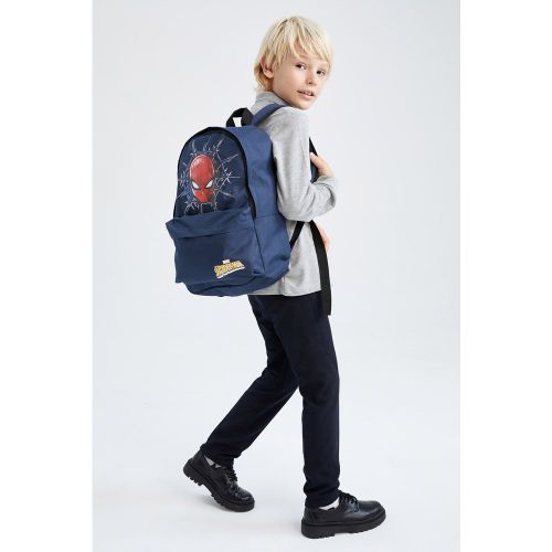 Spiderman Licenced Zippered Backpack - DeFacto - Modalova
