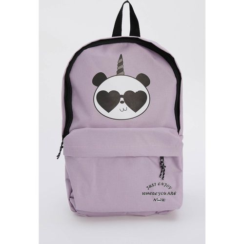 Unicorn & Panda Print Backpack - DeFacto - Modalova