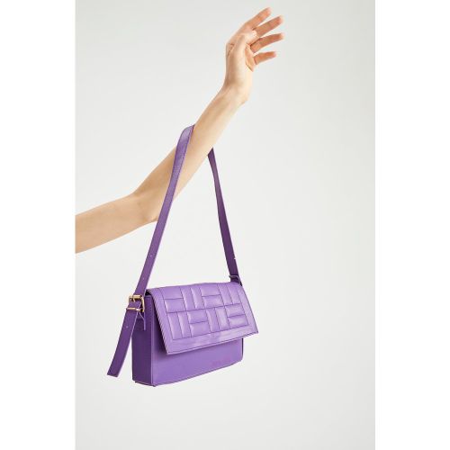 Fuax Leather Bag - Purple - DeFacto - Modalova