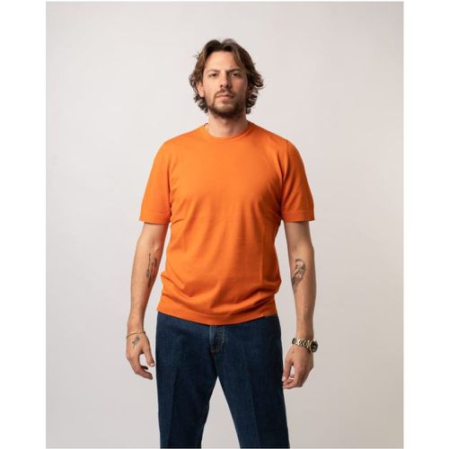 T-shirt crepe arancio - LA FILIERA - Modalova