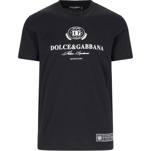 T-shirt stampata - Dolce & Gabbana - Modalova