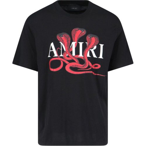 T-shirt stampata "Poison" - Amiri - Modalova