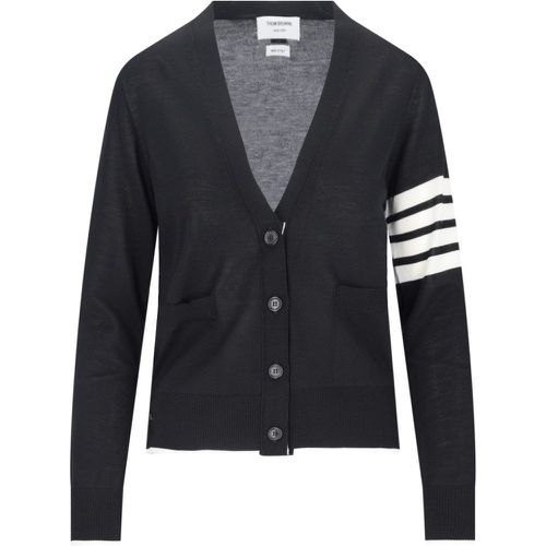 Cardigan scollo "4-Bar" - Thom Browne - Modalova