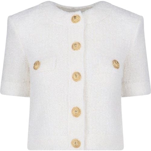 Cardigan crop - Balmain - Modalova