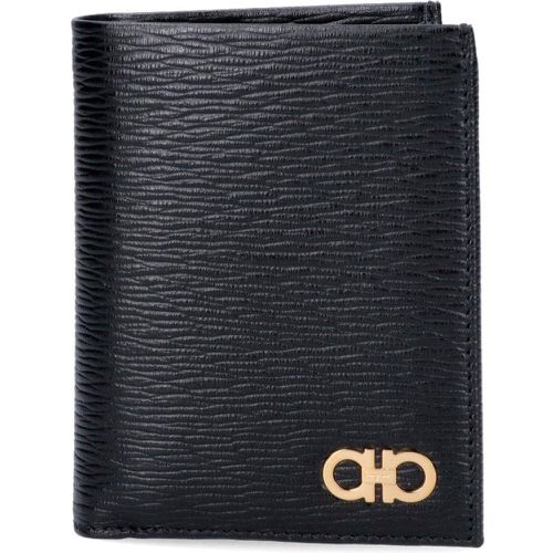 Portafoglio bifold compatto "Gancini" - Ferragamo - Modalova