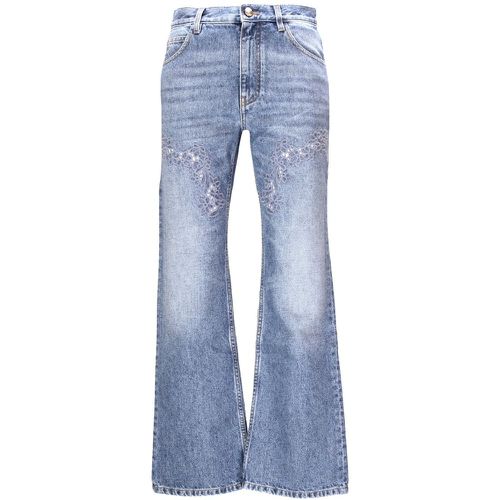 Jeans flare con strappi - Chloe - Modalova