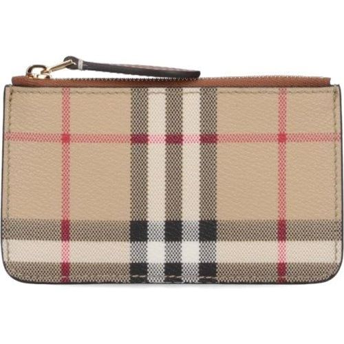 Portamonete zip "Check" - Burberry - Modalova