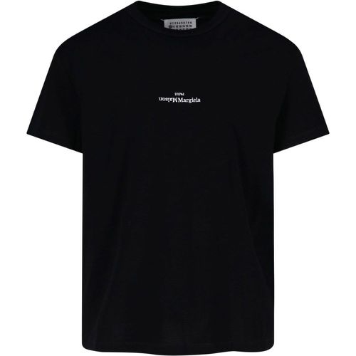 T-shirt "Distorted Logo" - Maison Margiela - Modalova