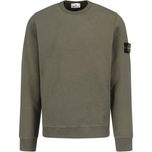 Felpa girocollo logo - Stone Island - Modalova