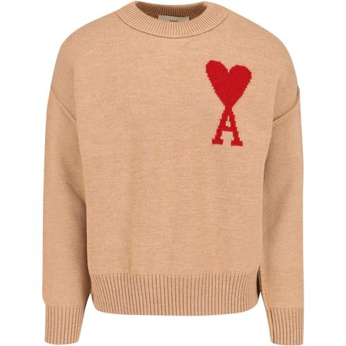 Maglione logo "Ami de Coeur" - AMI - Modalova