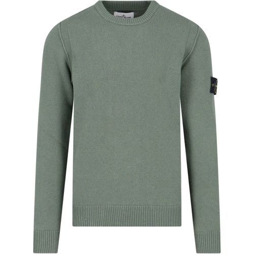 Maglia girocollo logo - Stone Island - Modalova