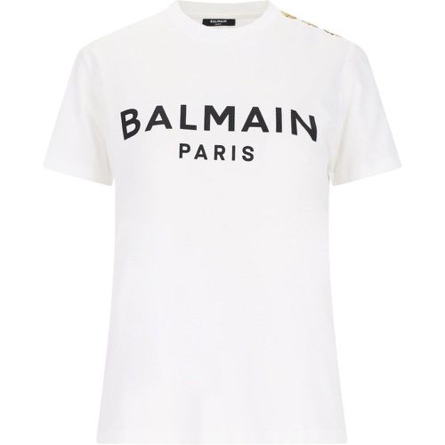 T-shirt logo - Balmain - Modalova