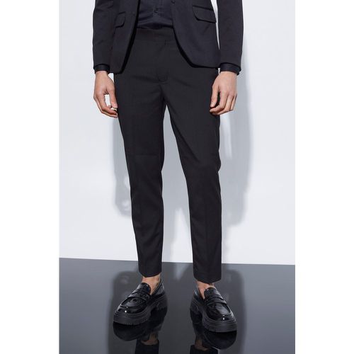 Pantaloni smoking alla caviglia Skinny Fit - boohoo - Modalova