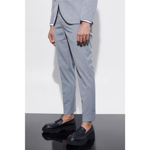 Pantaloni smoking alla caviglia Skinny Fit - boohoo - Modalova