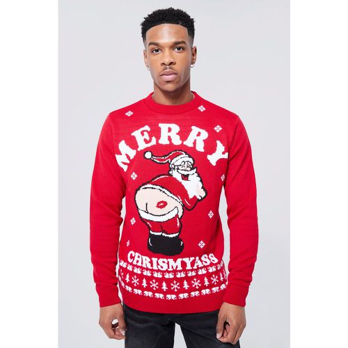 Jersey Navideño Con Estampado Merry Chrismyass - boohoo - Modalova