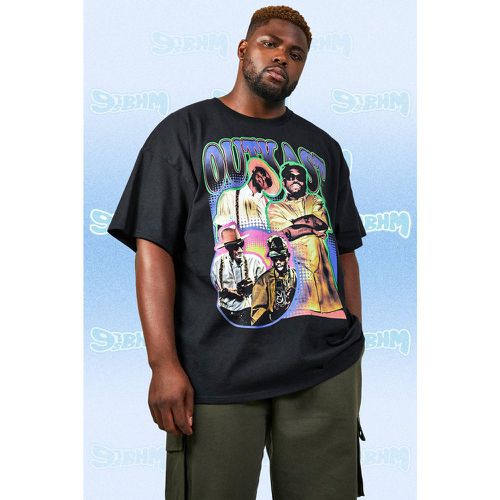 T-shirt Plus Size vintage ufficiale Outkast - boohoo - Modalova