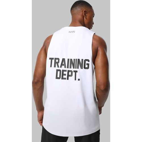 Top Sin Mangas Man Active Training Dept Resistente - boohoo - Modalova