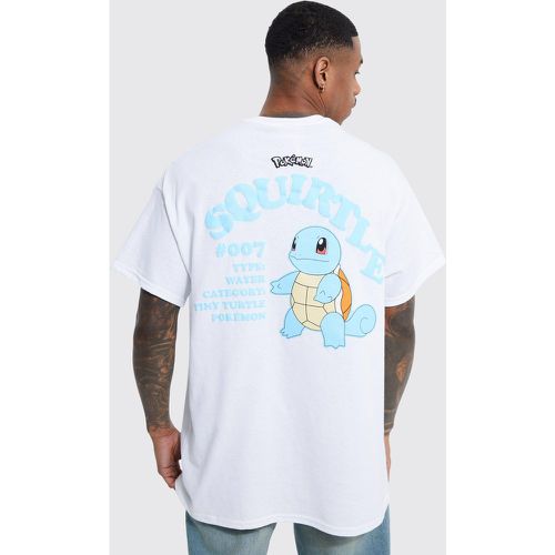 T-shirt oversize ufficiale Pokemon Squirtle - boohoo - Modalova