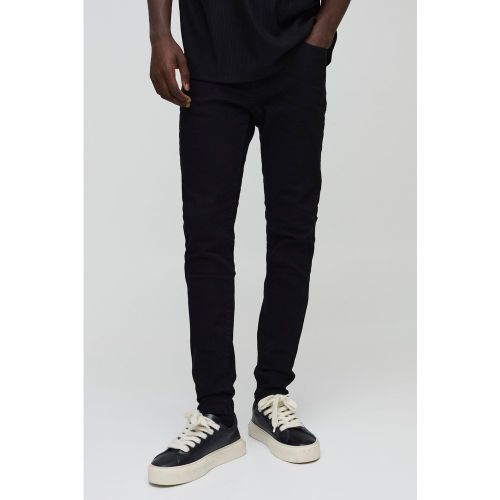 Jeans Skinny Fit in Stretch, Nero - boohoo - Modalova