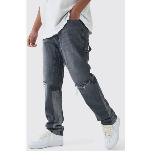 Jeans dritti Tall stile Carpenter in denim rigido - boohoo - Modalova