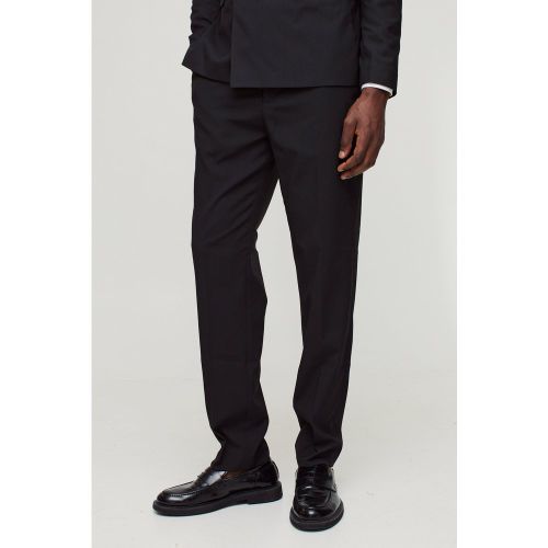 Pantalón De Traje Ajustado, Negro - boohoo - Modalova