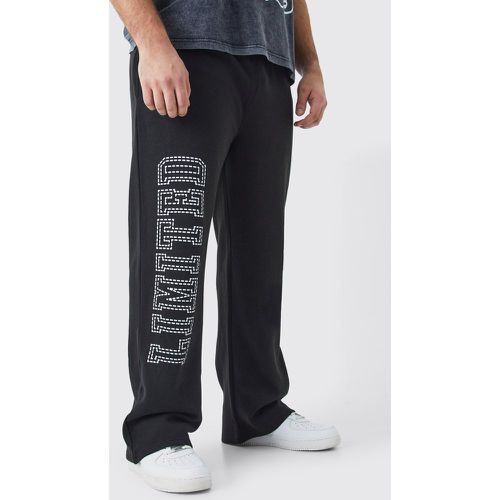 Pantaloni tuta Plus Size oversize Limited neri - boohoo - Modalova