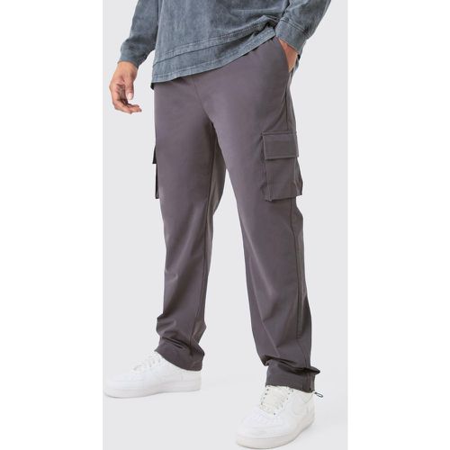 Pantaloni Cargo Plus Size in Stretch Skinny Fit leggeri elasticizzati - boohoo - Modalova
