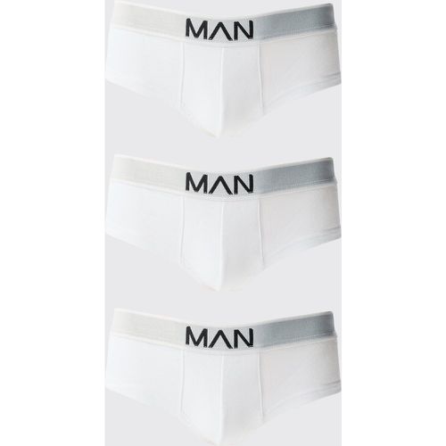 Pack De 3 Calzoncillos Con Logo Man - boohoo - Modalova