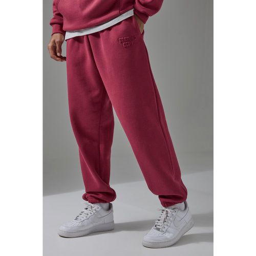 Pantalón Deportivo Oversize Man Active Training Dept - boohoo - Modalova