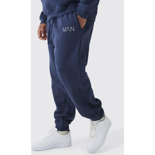 Pantaloni tuta Plus Size Man Dash blu - boohoo - Modalova