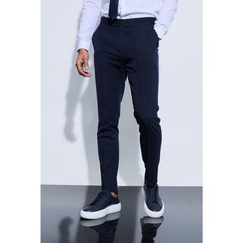 Pantalón Deportivo Elegante Ajustado Con Alforza - boohoo - Modalova