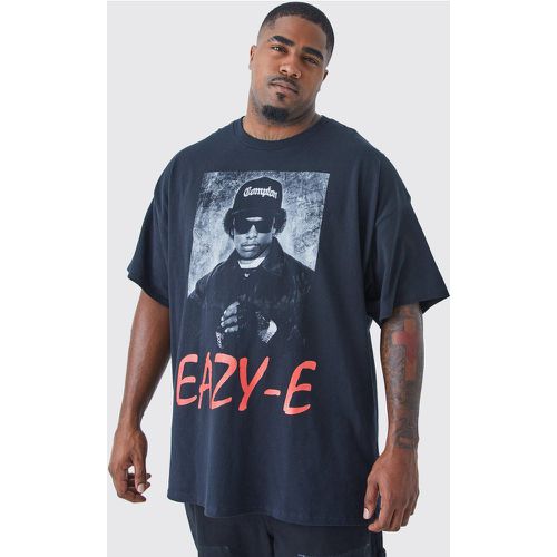 T-shirt Plus Size ufficiale con stampa Eazy E sul petto - boohoo - Modalova