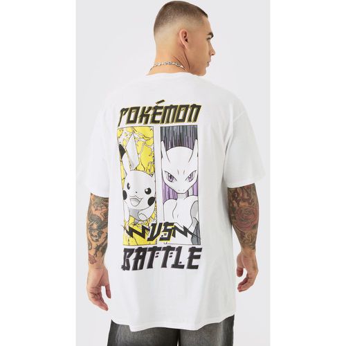 Oversized Pokemon Battle License T-shirt - boohoo - Modalova