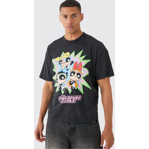 Oversized Powerpuff Girls Wash License T-Shirt - boohoo - Modalova