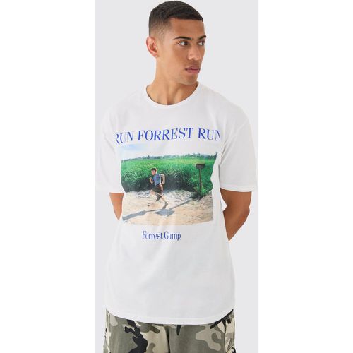 T-shirt oversize ufficiale Forest Gump - boohoo - Modalova