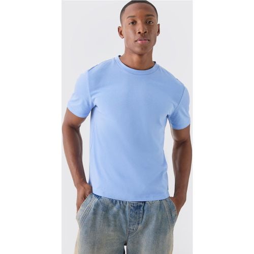 Camiseta Crop, Azul - boohoo - Modalova