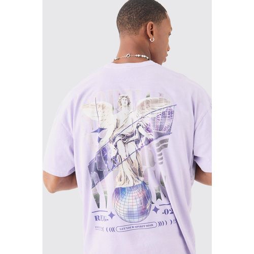 Oversized Disco Renaissance Print T-Shirt - boohoo - Modalova