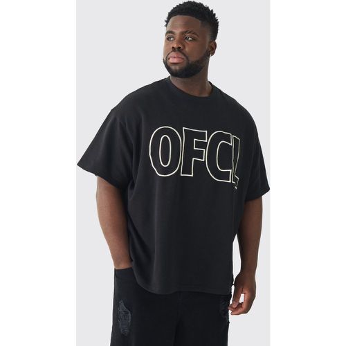 Plus Oversized Ofcl Applique T-shirt - boohoo - Modalova