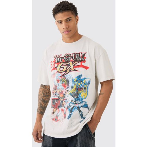 T-shirt oversize ufficiale Yugioh Gx in lavaggio - boohoo - Modalova