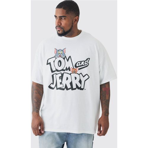 Camiseta Plus Con Estampado De Tom Y Jerry - boohoo - Modalova