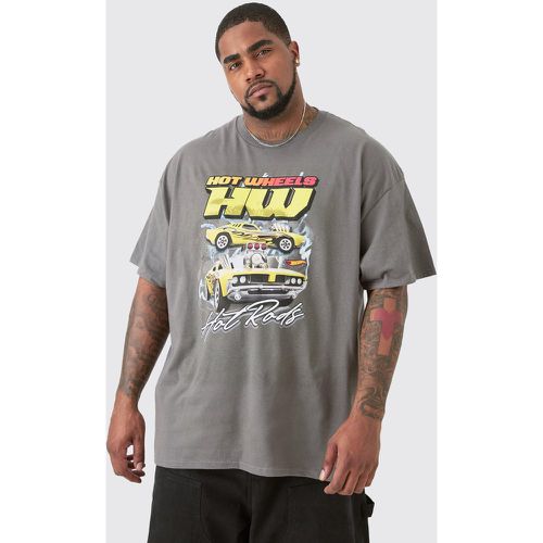 Camiseta Plus Con Estampado De Hot Wheels - boohoo - Modalova