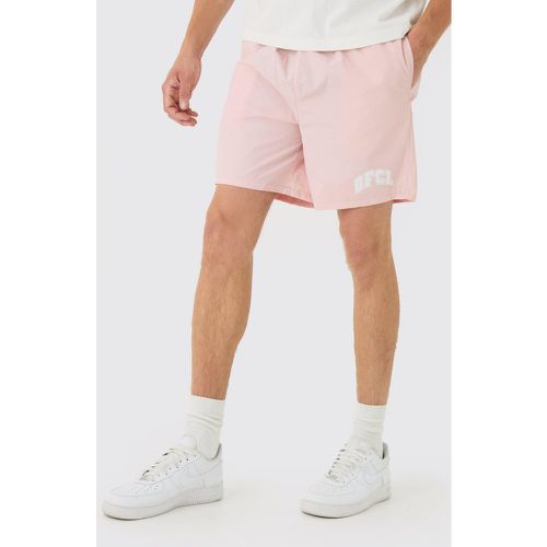 Pantalones Cortos De Tela Shell Con Cintura Elástica En Rosa Ofcl - boohoo - Modalova