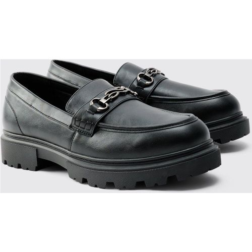 Mocasines Con Suela Dentada, Negro - boohoo - Modalova